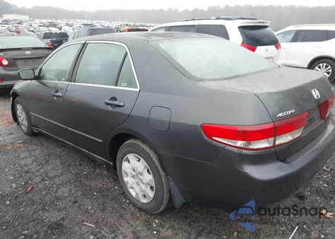 2003 Honda Accord 2.4 Lx из США, поврежденный, VIN 1HGCM56393A101389